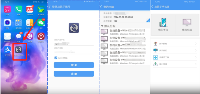 灰鴿子、向日葵、To desk、Team Viewer、Anydesk